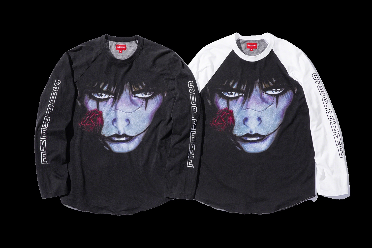 Supreme/The Crow Raglan L/S Top view 3